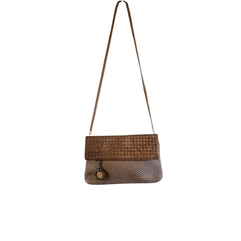 Jay Herbert by Sharif vintage woven gold tone purse